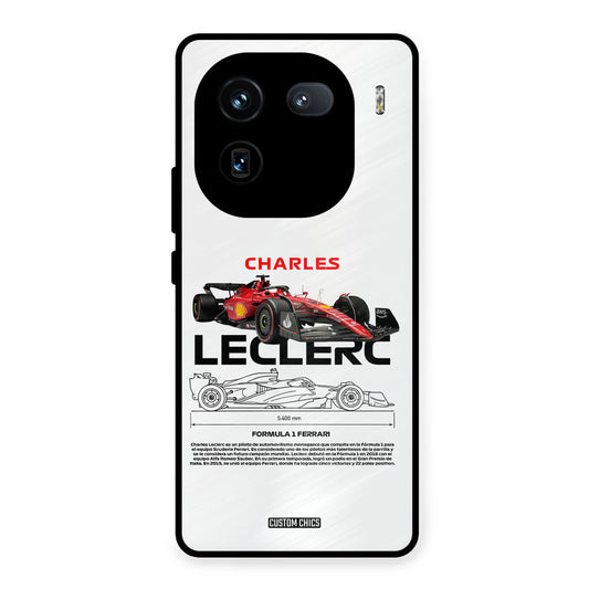 LECLERC Red iQOO 12 Mobile Back Cover - Car&Bike PrintShield Case