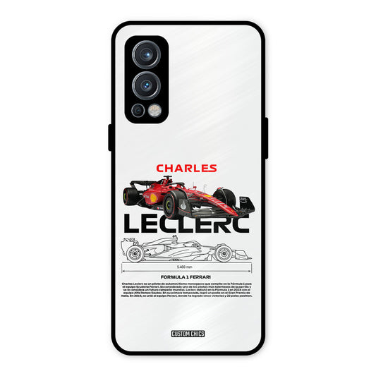 LECLERC Red OnePlus Nord 2 5G Mobile Back Cover - Car&Bike PrintShield Case