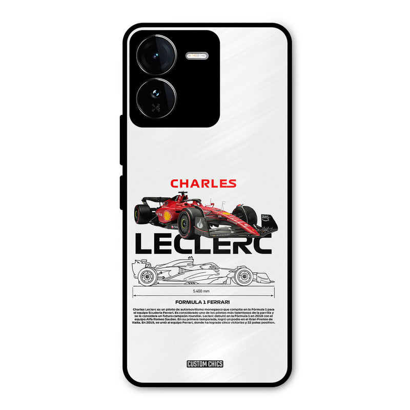 LECLERC Red iQOO Z9 Mobile Back Cover - Car&Bike PrintShield Case