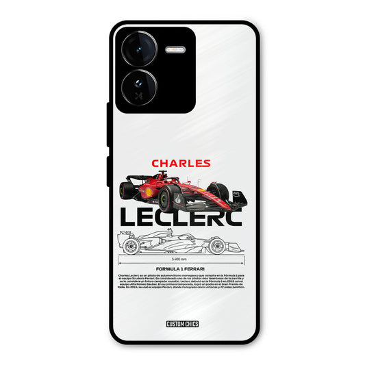 LECLERC Red iQOO Z9 Mobile Back Cover - Car&Bike PrintShield Case