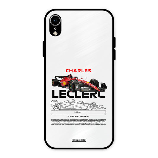 LECLERC Red iPhone XR Mobile Back Cover - Car&Bike PrintShield Case