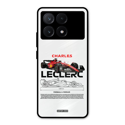LECLERC Red Poco X6 Pro Mobile Back Cover - Car&Bike PrintShield Case
