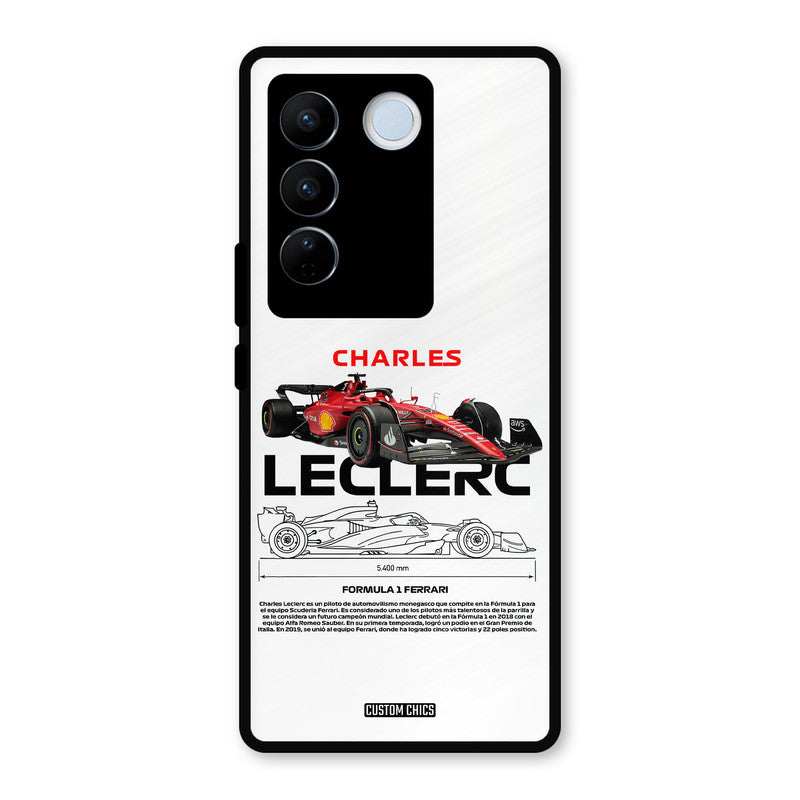 LECLERC Red Vivo V27 Pro Mobile Back Cover - Car&Bike PrintShield Case