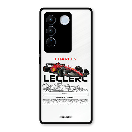 LECLERC Red Vivo V27 Pro Mobile Back Cover - Car&Bike PrintShield Case