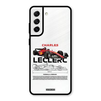 LECLERC Red Samsung Galaxy S21 FE 5G Mobile Back Cover - Car&Bike PrintShield Case