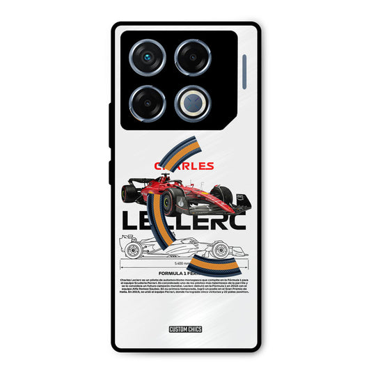 LECLERC Red Infinix GT 20 Pro Mobile Back Cover - Car&Bike PrintShield Case