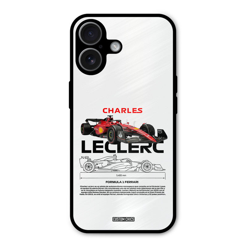 LECLERC Red iPhone 17 Mobile Back Cover - Car&Bike PrintShield Case