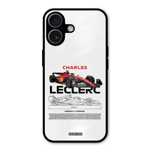 LECLERC Red iPhone 17 Mobile Back Cover - Car&Bike PrintShield Case