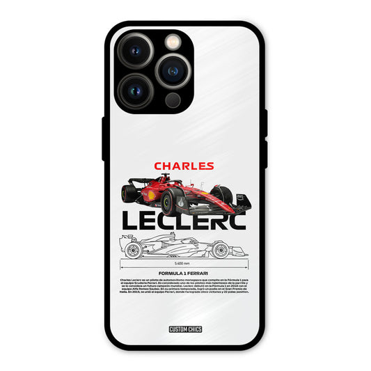LECLERC Red iPhone 13 Pro Mobile Back Cover - Car&Bike PrintShield Case