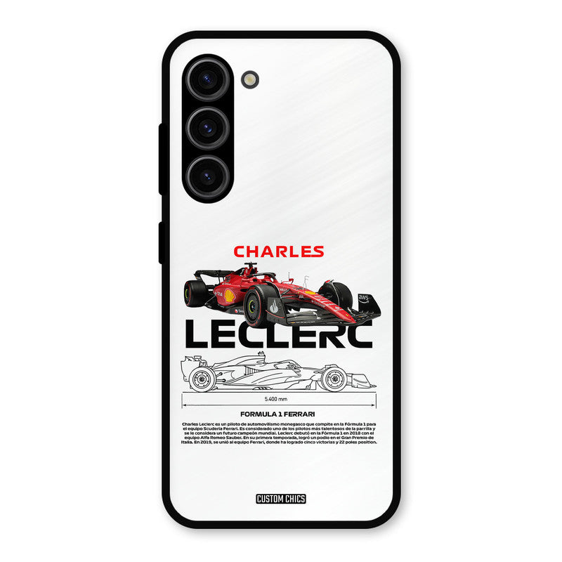LECLERC Red Samsung Galaxy S23 Mobile Back Cover - Car&Bike PrintShield Case