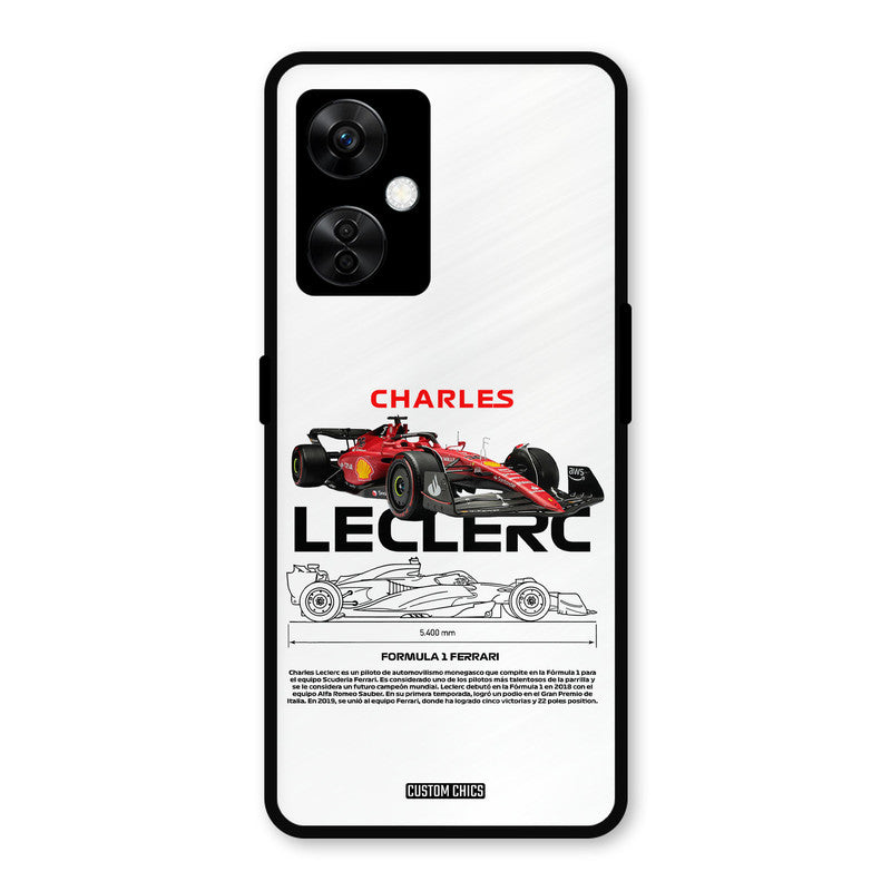 LECLERC Red OnePlus Nord CE 3 Lite Mobile Back Cover - Car&Bike PrintShield Case