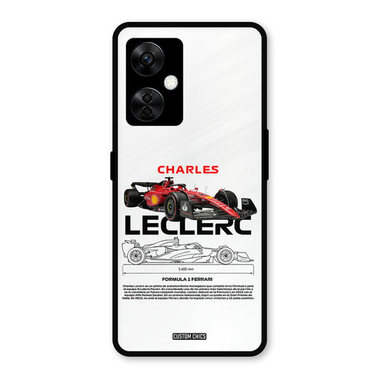 LECLERC Red OnePlus Nord CE 3 Lite Mobile Back Cover - Car&Bike PrintShield Case