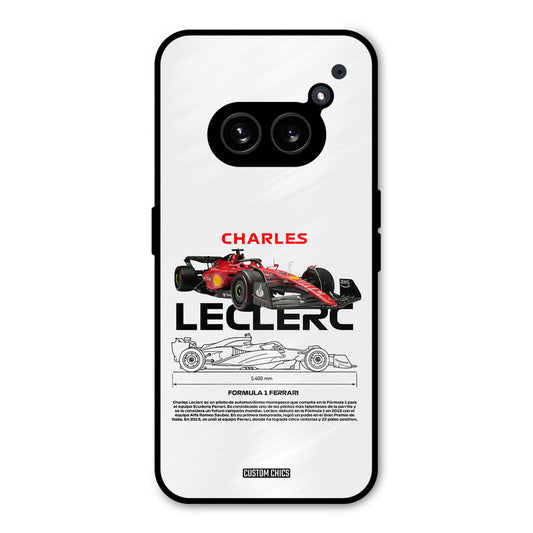 LECLERC Red Nothing Phone 2a Mobile Back Cover - Car&Bike PrintShield Case