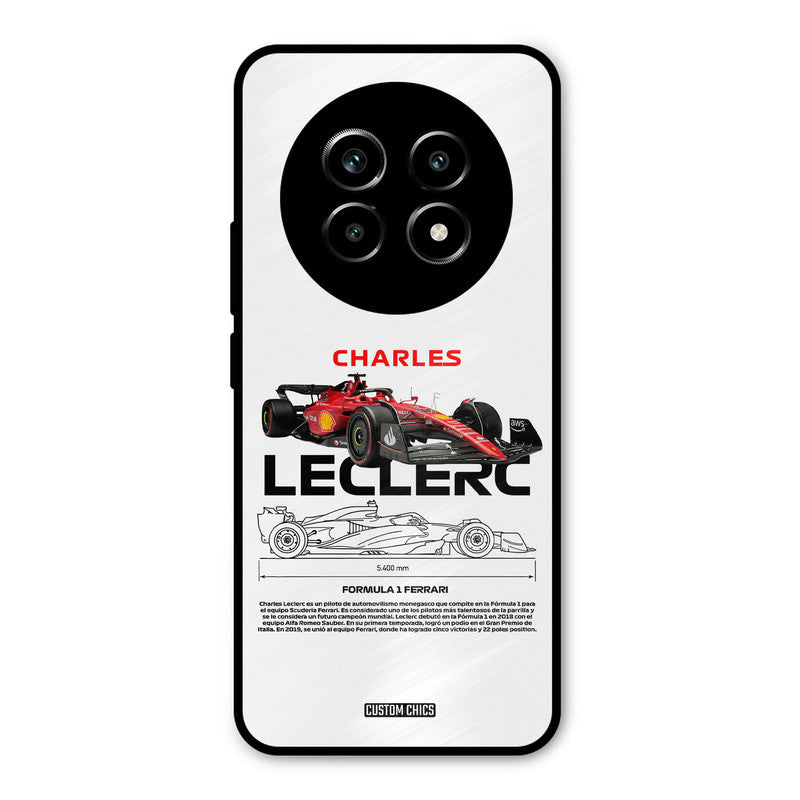LECLERC Red Realme 13 Pro Mobile Back Cover - Car&Bike PrintShield Case