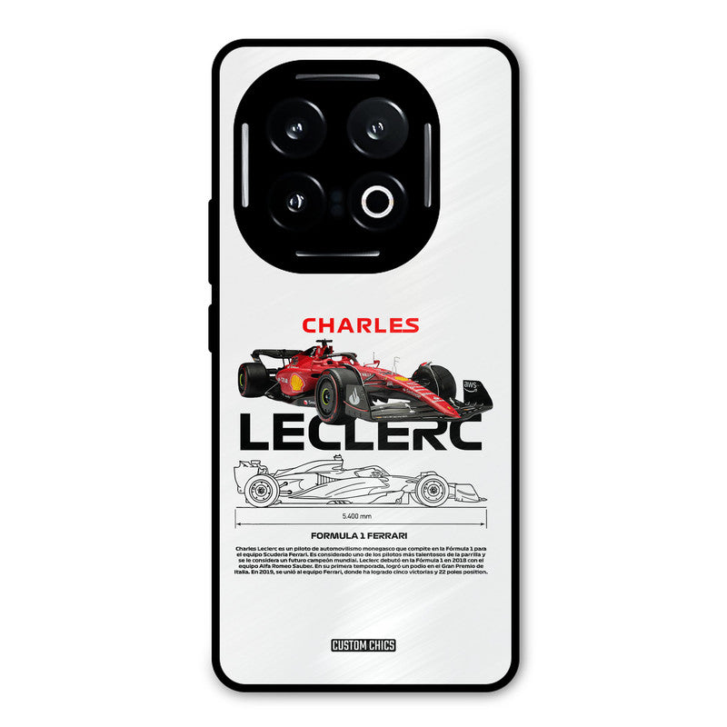 LECLERC Red iQOO 13 Mobile Back Cover - Car&Bike PrintShield Case