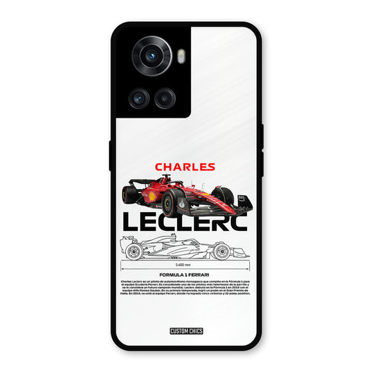 LECLERC Red OnePlus 10R Mobile Back Cover - Car&Bike PrintShield Case