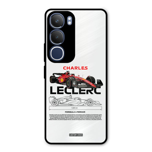 LECLERC Red Vivo Y29 Mobile Back Cover - Car&Bike PrintShield Case