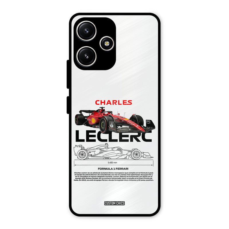 LECLERC Red Redmi 12 5G Mobile Back Cover - Car&Bike PrintShield Case