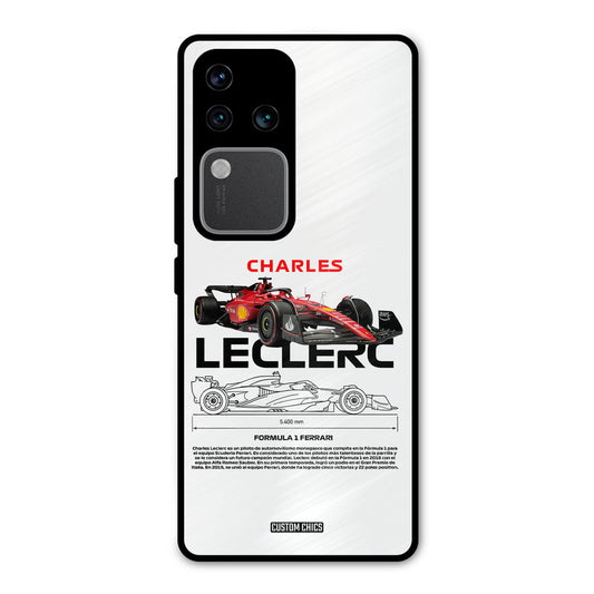 LECLERC Red Vivo V30 Pro Mobile Back Cover - Car&Bike PrintShield Case