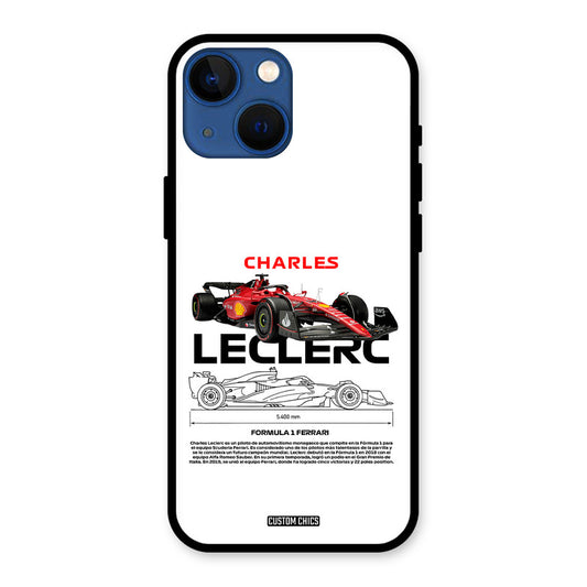 LECLERC Red iPhone 13 Mini Mobile Back Cover - Car&Bike PrintShield Case