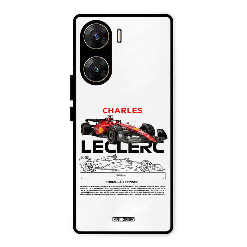 LECLERC Red Vivo V29e Mobile Back Cover - Car&Bike PrintShield Case