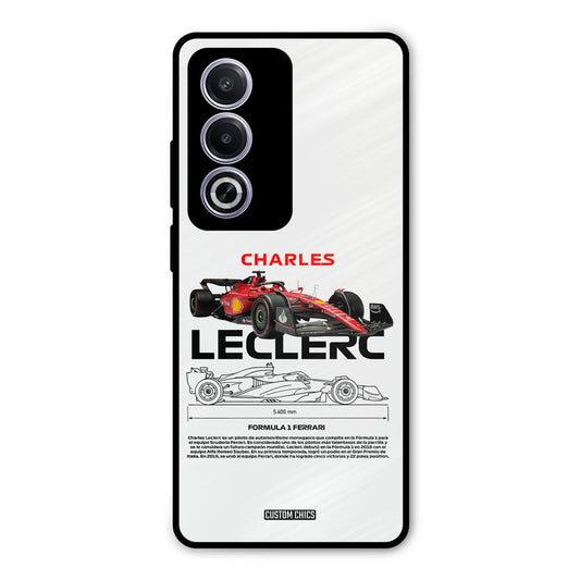 LECLERC Red Oppo A3 Pro Mobile Back Cover - Car&Bike PrintShield Case