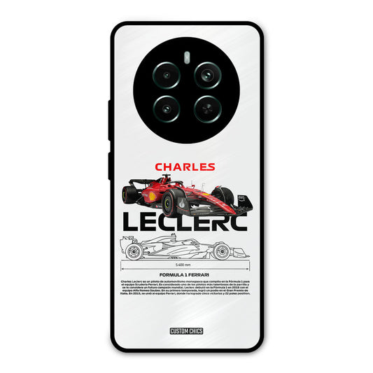 LECLERC Red Realme 12 Plus Mobile Back Cover - Car&Bike PrintShield Case