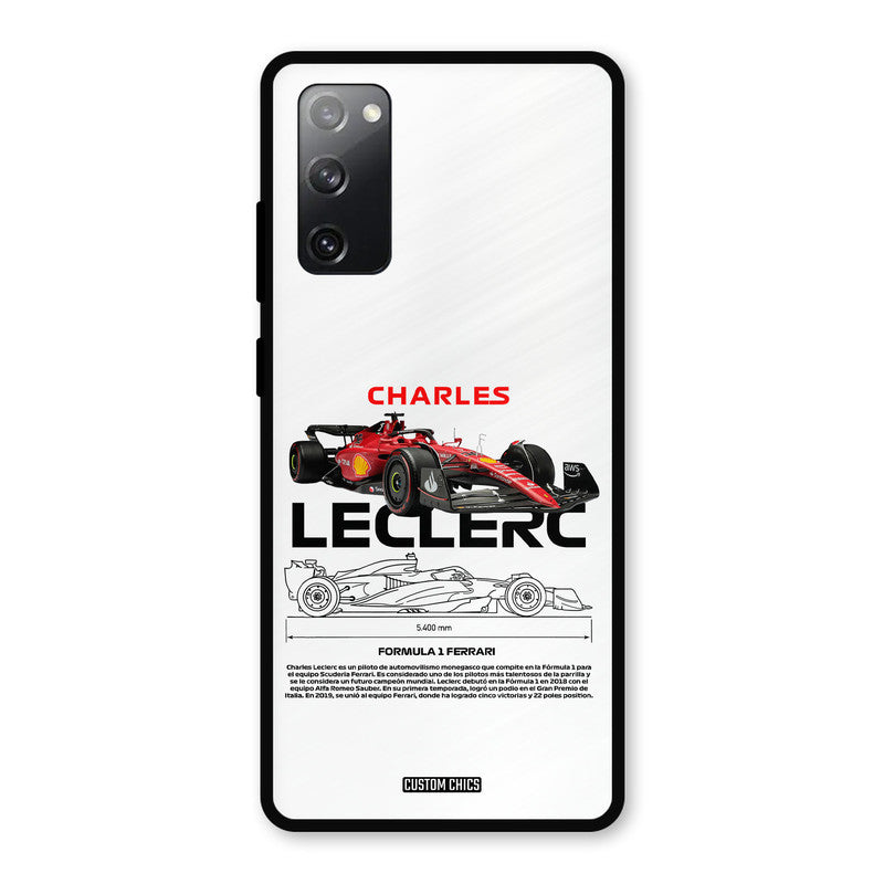 LECLERC Red Samsung Galaxy S20 FE 5G Mobile Back Cover - Car&Bike PrintShield Case