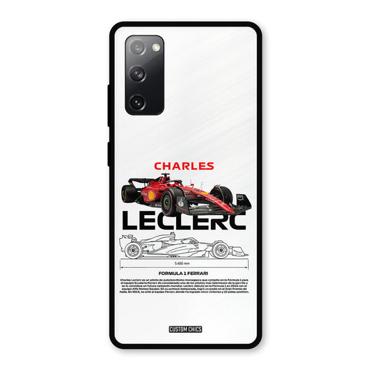LECLERC Red Samsung Galaxy S20 FE 5G Mobile Back Cover - Car&Bike PrintShield Case