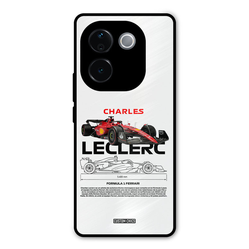 LECLERC Red Vivo T3 Pro Mobile Back Cover - Car&Bike PrintShield Case