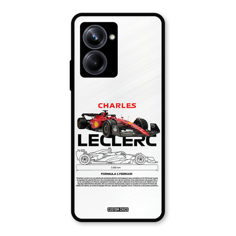 LECLERC Red Realme 10 Pro Mobile Back Cover - Car&Bike PrintShield Case