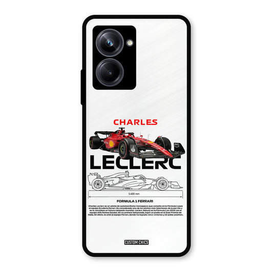 LECLERC Red Realme 10 Pro Mobile Back Cover - Car&Bike PrintShield Case
