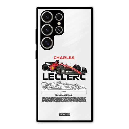 LECLERC Red Samsung Galaxy S24 Ultra Mobile Back Cover - Car&Bike PrintShield Case