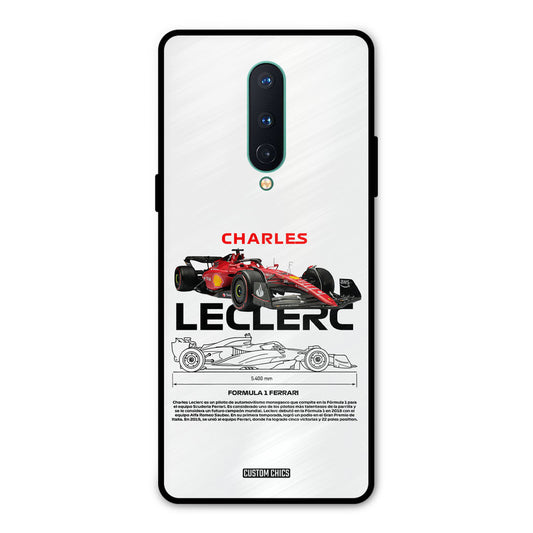 LECLERC Red Oneplus 8 Mobile Back Cover - Car&Bike PrintShield Case