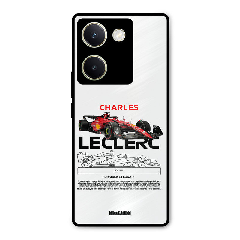 LECLERC Red Vivo Y200 Pro Mobile Back Cover - Car&Bike PrintShield Case