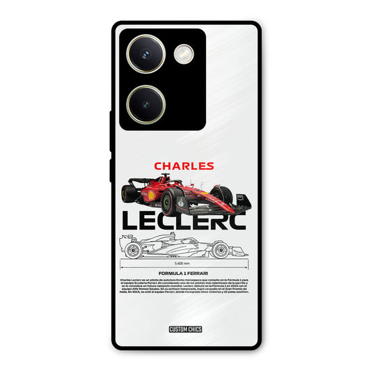 LECLERC Red Vivo Y200 Pro Mobile Back Cover - Car&Bike PrintShield Case