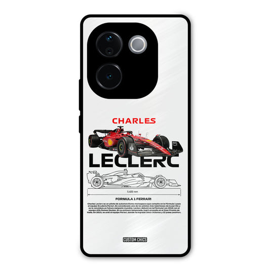 LECLERC Red iQOO Z9s Pro Mobile Back Cover - Car&Bike PrintShield Case