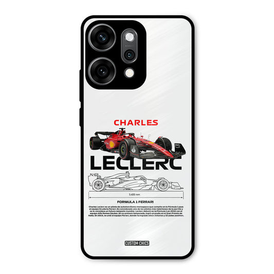 LECLERC Red Oppo Reno 14 Pro Mobile Back Cover - Car&Bike PrintShield Case