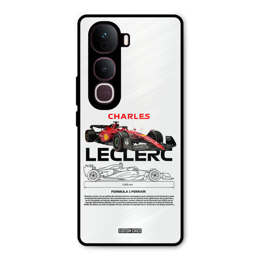 LECLERC Red Vivo Y400 Pro Mobile Back Cover - Car&Bike PrintShield Case