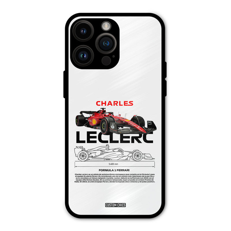 LECLERC Red iPhone 14 Pro Max Mobile Back Cover - Car&Bike PrintShield Case