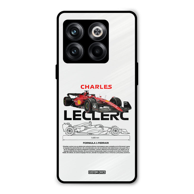 LECLERC Red Oneplus 10T Mobile Back Cover - Car&Bike PrintShield Case