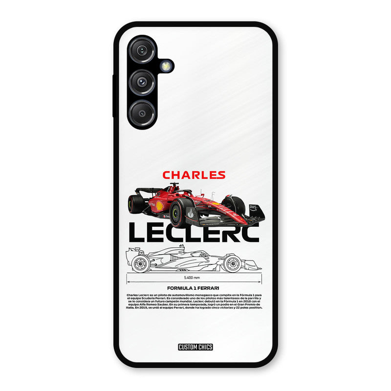 LECLERC Red Samsung Galaxy M34 5G Mobile Back Cover - Car&Bike PrintShield Case