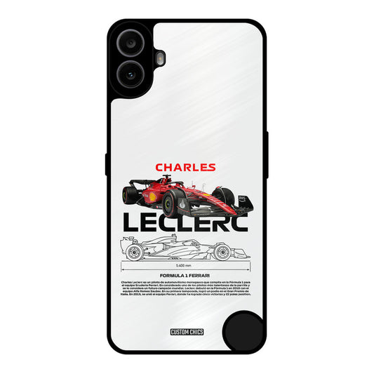 LECLERC Red Nothing CMF Phone 1 Mobile Back Cover - Car&Bike PrintShield Case