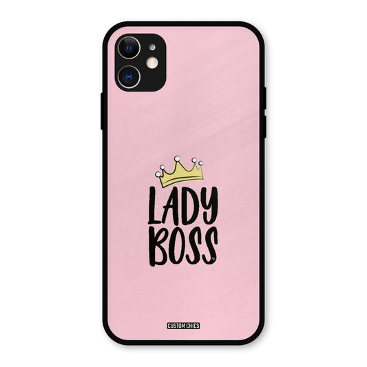 Lady Boss iPhone 11 Mobile Back Cover - Cute PrintShield Case