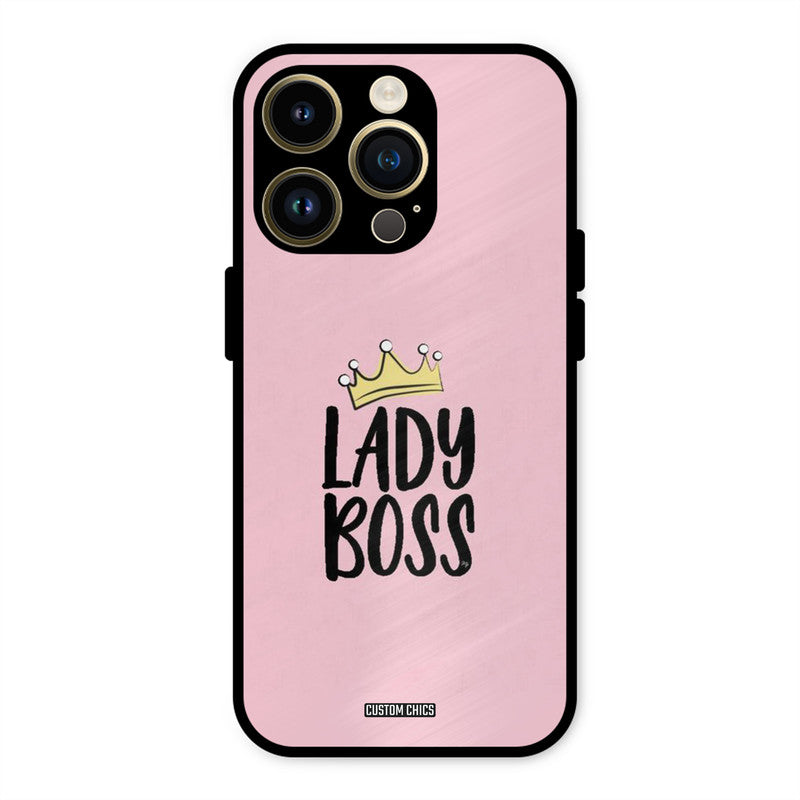 Lady Boss iPhone 14 Pro Max Mobile Back Cover - Cute PrintShield Case