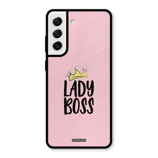 Lady Boss Samsung Galaxy S21 FE 5G Mobile Back Cover - Cute PrintShield Case