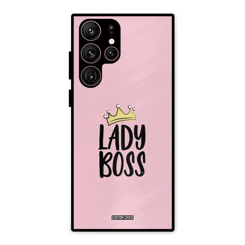 Lady Boss Samsung Galaxy S22 Ultra Mobile Back Cover - Cute PrintShield Case