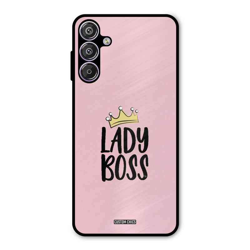 Lady Boss Samsung Galaxy F15 Mobile Back Cover - Cute PrintShield Case