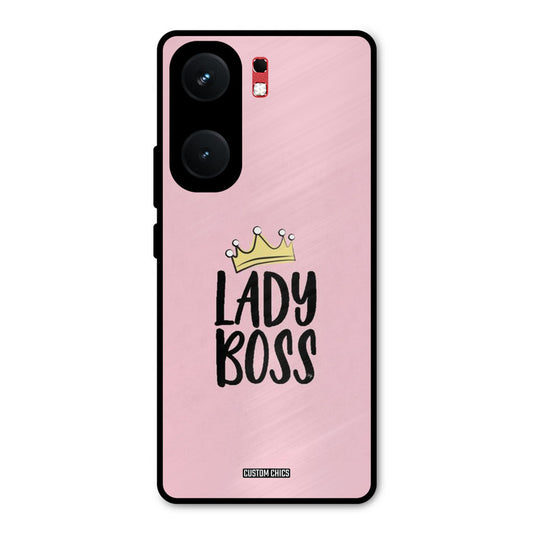Lady Boss iQOO Neo 9 Pro Mobile Back Cover - Cute PrintShield Case