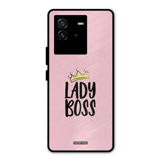 Lady Boss iQOO Neo 6 5G Mobile Back Cover - Cute PrintShield Case
